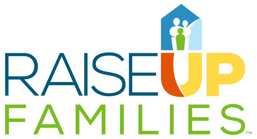 RaiseUp Families logo, providing financial assistance in Houston, TX